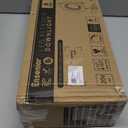 Ensenior 5/6 Inch 5CCT LED Can Lights 6 Pack, Retrofit Led Recessed Lighting, Baffle Trim, Dimmable, 9W=110W, 1000LM, 2700K/3000K/3500K/4000K/5000K Selectable, IC Rated - FCC Certified