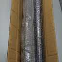 Handrails for Outdoor Stairs,3-4 Step Hand Rails for Outdoor Steps, Reinforced Wrought Iron Railing, Black Exterior Hand Railing for Porch, Deck, or Indoor Stairs