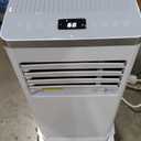 Portable Air Conditioner 10000 BTU Cools Up to 450 Sq. Ft., 3-in-1 Modes Portable AC Unit Remote Control, LED Display, Auto Shutoff, AC with Window Kits for Bedroom, Home, Office, White