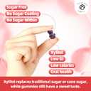 PQQ Gummies Supplement 40mg, CoQ10 Gummies 100mg for Adults, Two Ways Support Cellular Energy & Brain, Nerve, Heart, Immune Health, Antioxidant, Non GMO, Gluten Free, Vegan, Sugar Free, Grape, 60