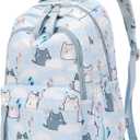 Mfikaryi Cute Cat Backpacks for Girls Bluey Cat Backpack for School Middle School Girls Bookbag