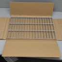 Galvanized Steel Outdoor Drain Grate, Metal Heavy Duty Sewer Drain Grate for Yard Garden, Replacement Silver Driveway Concrete Floor Channel Grate, Catch Basin Drainage Cover (20x40in)