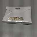 Topfinel Christmas Pillow Covers 20x20 Set of 2,Xmas Cream Velvet Snowflake Reindeer Decorative Pillow Case Winter Holiday Decor for Home Couch,White and Gold