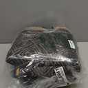 Cottolester Fall Quilt Set Queen Size 3 Pieces,Brown Striped Bedspread,Boho Plaid Bedding Set Soft Microfiber Quilt with 2 Pillow Shams 96"x90"