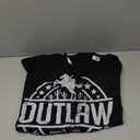 Outlaw Dutch's Gang Red Horse & Cowboy Adventure T-Shirt, Size L