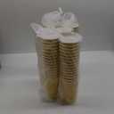90 Pack 16 oz Disposable Coffee Cups, Insulated Ripple Wall Paper Coffee Cups 16oz, To Go Cup for Espresso, Hot Beverage Drinks (No Lids)