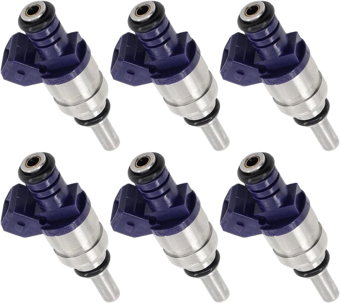 6Pcs Fuel Injectors for BMW Z3 Z4 X3 330Ci 330i 330xi 530i X5 3.0L