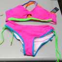 Blooming Jelly Womens Bikini Sets Cheeky Two Piece Swimsuit 2025 String Curvy Cutout Bathing Suit Large