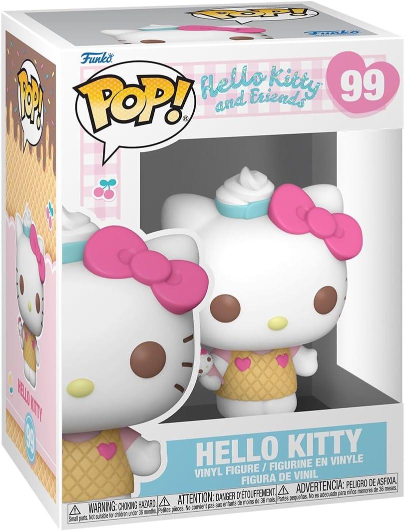 Funko POP Sanrio: Hello Kitty - Hello Kitty - (Icecream) - Collectable Vinyl Figure - Gift Idea - Official Merchandise - for Kids & Adults - Cartoons Fans - Model Figure for Collectors and Display