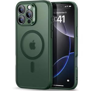 ESR for iPhone 16 Pro Max Case (4 in 1) Set, Translucent Matte Case, Compatible with MagSafe, Military-Grade Protection, Classic Series,Frosted Green