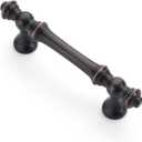 Asidrama 5 Pack 3 Inch(76mm) Oil-Rubbed Bronze Kitchen Cabinet Handles, Cabinet Pulls Kitchen Cabinet Hardware for Cupboard Drawer Handles Dresser Pulls