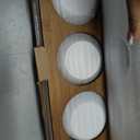 Sunhoo Raised Cat Food Water Bowl Elevated Tilted Kitty Dishes Set of 3 Ceramic Dish for Indoor Cats Orthopedic Pet Food Stand Reduces Vomiting 3 Bowl Cat Feeder Easy Assembly(Brown)
