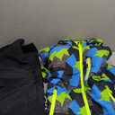WOWULOVELY Big Boy's 2-Piece Colorblock Snow Pants and Jacket Snowsuit Ski Suit Size 10