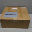 12pcs Set Glass Cups with Bamboo Lids and Glass Straw - Beer Shaped Drinking Glasses, 16 oz Iced Coffee Glasses, Cute Tumbler Cup for Smoothie, Boba Tea, Whiskey, Water - 4 Cleaning Brushes