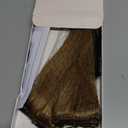 Benehair 6PCS 6 Clips In Human Hair Extensions Light Brown Short Straight Mini Clip Ins Real Remy Clip On Hairpin Hairpiece For Women 10inch 30g #06