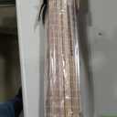 Cordless Bamboo Roman Shades w/Valance, 28" W × 64" H, BDP-Driftwood