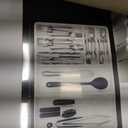 OXO Good Grips Large Expandable Utensil Organizer - White