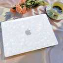 B BELK Compatible with MacBook Pro 14 inch Case 2026-2021 M5 M4 M3 M2 M1 A3426 A3427 A3434 A3112 A3185 A3401 A2918 A2992 A2779 A2442, Plastic Hard Shell+Keyboard Cover+Screen Protector, Shiny Pearl