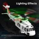 K270 UH60L Remote Controlled Helicopter 2.4Ghz 4CH RC Helicopter Heli Aileronless 6-Axis Gyroscope Air Pressure Hold Optical Flow Position 3-Batteries for Adults Beginners