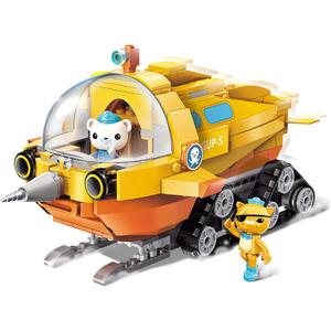 Age 6+ Building Block Octonauts Ocean Adventure GUP-S Polar Exploration Vehicle & Barnacles Kwazii 275pcs Building Brick Set-No Package Box (3704)