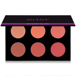 SHANY Shimmer & Matte Warm-Toned Blush Palette - Layer 6 - Refill for the 6 Layer Mini Masterpiece Collection Makeup Set (6.5 x 4.5 x 0.5 Inch)