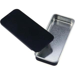 2pcs Empty Eyeshadow Palette Square Cover Refillable Eyeshadow Box for Makeup Minis