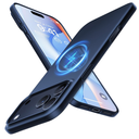 TORRAS Magnetic SlimFit for iPhone 17 PRO MAX Case, UltraThin 17 ProMax Phone Case Compatible with MagSafe, Light AntiScratch Matte Hard PC Bayer 6.9 inch OriginFit, Deep Blue