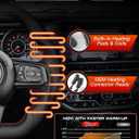 Heated Nappa Steering Wheel for Jeep Wrangler JL 2018-2026