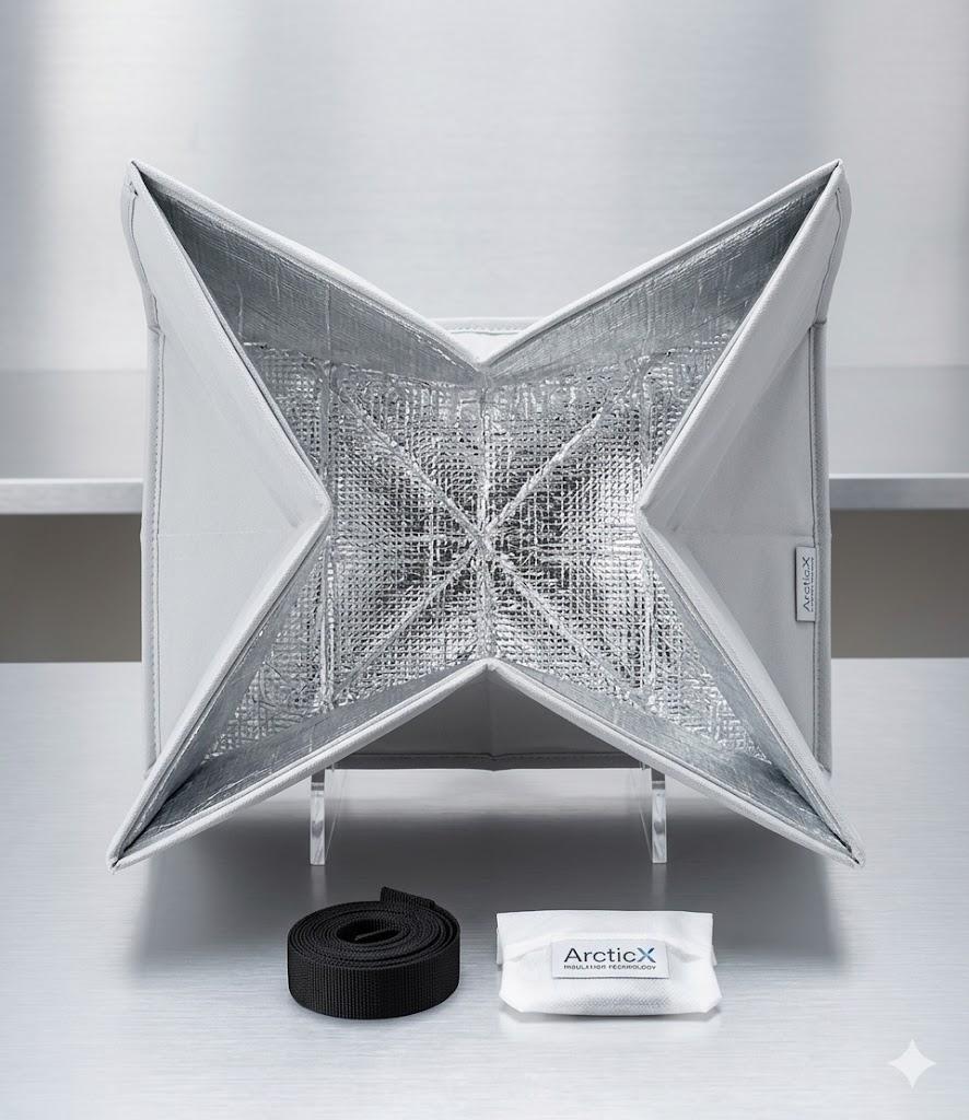 Insulated Reusable Grocery Bags, Collapsible Cooler Bag