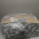 White Artificial Flocking Christmas Tree with Dense Branches Home Tree Decor for Indoor Holiday Display and Realistic Snowy Pine Adornment Festive and Seasonal Decoration