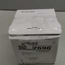 Ultrasonic Retainer Cleaner - UV Dental Cleaning Pod Night Guard Cleaner for Dentures, Aligner, Braces, Toothbrush Heads, Jewelry (White)