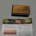 Drift Car Air Freshener - Wood Air Freshener - Car Odor Eliminator - Grove Scent Starter Kit Black