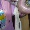 Nattork Kids Roller Skates for Girls, 4 Size Adjustable Rainbow Quad Skates with All Light Up Wheels - Best Birthday Gift for Outdoor Sports (Small(10C-13C), Purple)