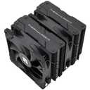 Thermalright Peerless Assassin 120 Black CPU Air Cooler, 6 Heat Pipes,TL-C12B PWM Fan, Aluminium Heatsink Cover, AGHP Technology, for AMD AM4/AM5/Intel LGA 1700/115X/1851/1200/2066/2011 PA120 Black