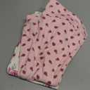 Hudson Baby Unisex Baby Cotton Long-Sleeve Wearable Sleeping Bag, Sack, Blanket, Rose, 0-3 Months