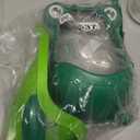 Toddler Urinal Potty Training for Boys,Frog Urinal Potty Training Kids Urinal Boys Urinal Potty Training Standing Toddler Urinals for Potty Training Urinal with Funny Aiming Target (Green)