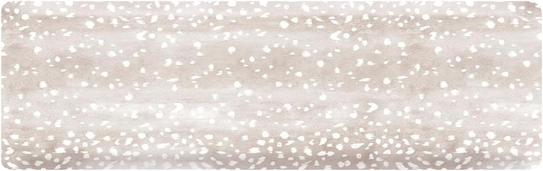 House of Noa Nama Standing Mat – Anti-Fatigue Kitchen Mats for Floor, Cushioned & Non-Slip Kitchen Comfort Mat for Standing, Thick Foam Anti-Fatigue Mat for Kitchen & Workspaces, Fawn Brown 22" x 72"