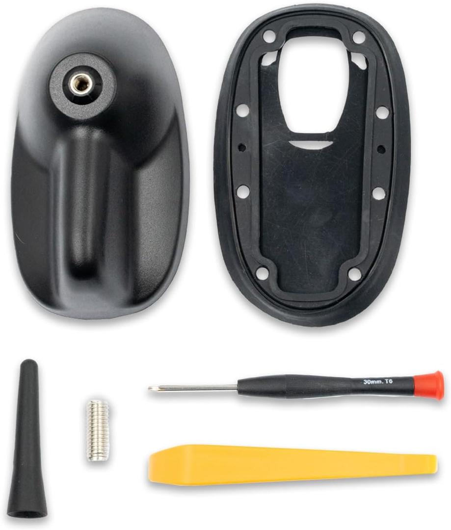 Large Type Roof Antenna Mount Base with Rubber Gasket&Short Sport Antenna Fit for Mini Cooper/Cooper S Clubman R55 2008-2015,Fit for Mini Cooper/Cooper S Hatchback R56 2007-2013