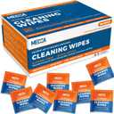 Hearing Aid Cleaning Wipes - 100 Individually Wrapped Pre-Moistened Alcohol-Free Wipes for Hearing Aids, Amplifiers, Earbuds, Audio & Electronics - Portable, Quick-Drying, Gentle, Daily Use & Travel