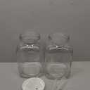 kitchentoolz 1 Gallon Glass Mason Jars  Extra Large Wide Mouth Jars with Airtight Lids  Perfect for Sourdough Starter, Fermenting, Pickling, and Storage  Made in the USA  Pack of 2