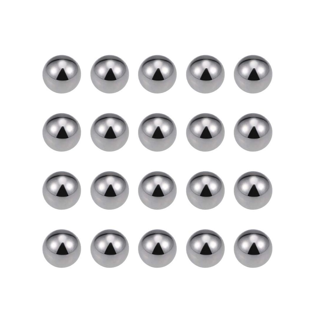 uxcell 10mm Carbon Steel Bearing Balls Precision Balls 100pcs