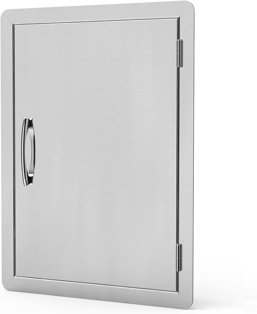 Stanbroil Stainless Steel Single Vertical Access Door, 17 1/4-Inch by 24 1/4-Inch