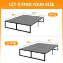 Upgraded Bunkie Board Queen Size Ultra Heavy Duty Anti-Sag Bed Support Board Under Mattress 12mm Wave-Structured Bunky Board Bunkieboards, Queen Size 60" x 80"