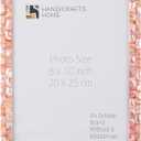 Handicrafts Home 8x10 Picture Frame Mother of Pearl Collection, Handcrafted Photo Frame, Small Picture Frame for Living Room, Wall Decor, Office Desk Decor, Vintage Picture Frames, Gift for Her, Thanksgiving Gift for Friends & Family (MOP-PINK)