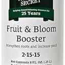 Farmer’s Secret Fruit & Bloom Booster Fertilizer (8oz) - Super Concentrated - Increases Flowering and Yield on All Varieties of Fruits, Vegetables and Flowers