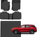 for Mercedes Benz GLE 350GLE 450 (Not Coupe/AMG) Floor Mats 2026-2020,Car Mats for Mercedes Benz GLE All Weather Anti-Slip Floor Mats Cargo Liner Accessories