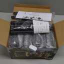 Solar Lights Outdoor 8 Pack, Solar Pathway Lights, Solar Lights Outdoor Waterproof IP65, Bright Auto On/Off Driveway Patio Light, Solar Garden Lights Landscape Lighting for Walkway Lawn Yard (Warm White)