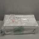 Under Sink Organizer, Under Kitchen Sink Organizer, 2 Pack Bathroom Cabinet Organizers and Storage, 2 Tier Pull-Out Multi-Purpose Storage Organizers for Bathroom Kitchen Cabinet, White (Double Sliding)