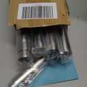 Corner Shower Curtain Rod Adjustable Stainless Steel L Shaped Rack Drill Free Install for Bathroom, Bathtub, Clothing Store (35.5"-51.2" x 35.5"-51.2")