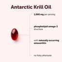 Micro Ingredients Antarctic Krill Oil 1,000 mg Per Serving, 300 Softgels | Omega-3 EPA & DHA with Phospholipids & Natural Astaxanthin | No Fishy Aftertaste | Non-GMO, Third Party Tested